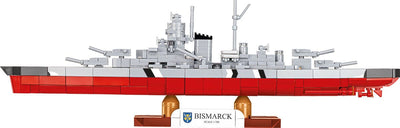 Battleship Bismarck brick model - COBI 4854 - 590 bricks Ship Cobi 