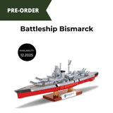 Battleship Bismarck brick model - COBI 4854 - 600 bricks Ship Cobi 
