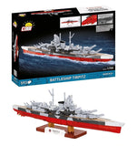 Battleship Tirpitz brick model - COBI 4853 - 593 bricks Ship Cobi 
