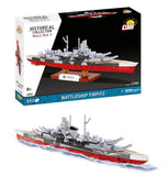 Battleship Tirpitz brick model - COBI 4853 - 593 bricks Ship Cobi 