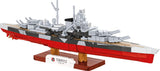 Battleship Tirpitz brick model - COBI 4853 - 593 bricks Ship Cobi 