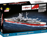 Battleship Tirpitz brick model - COBI 4853 - 593 bricks Ship Cobi 