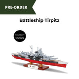 Battleship Tirpitz brick model - COBI 4853 - 600 bricks Ship Cobi 
