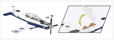 Beechcraft T-6 Texan II brick plane model - COBI 26624 - 192 bricks Planes Cobi 