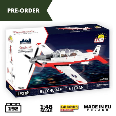 Beechcraft T-6 Texan II brick plane model - COBI 26625 - 192 bricks Planes Cobi 