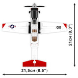 Beechcraft T-6 Texan II brick plane model - COBI 26625 - 197 bricks Planes Cobi 