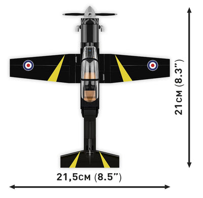 Beechcraft T-6 Texan II brick plane model - COBI 26626 - 197 bricks Planes Cobi 