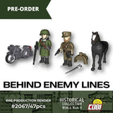 Behind Enemy Lines figures - COBI 2067 - 47 pieces Parts Cobi 