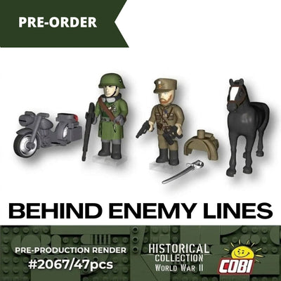 Behind Enemy Lines figures - COBI 2067 - 47 pieces Parts Cobi 