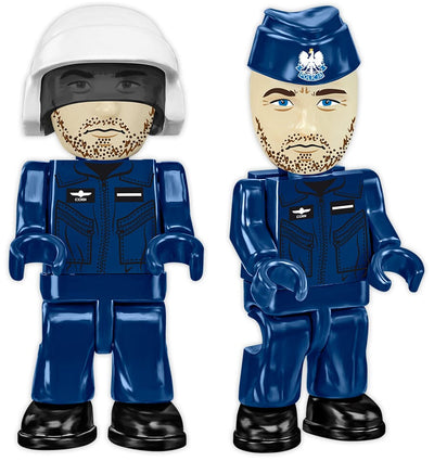 Bell 407 Policja helicopter brick model - COBI 26628 - 217 bricks Planes Cobi 