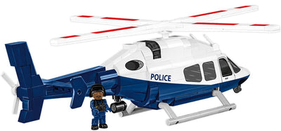 Bell 429 police helicopter brick model - COBI 26630 - 254 bricks Planes Cobi 