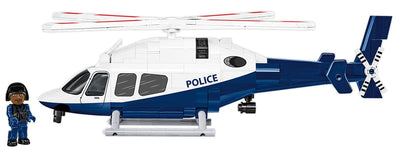 Bell 429 police helicopter brick model - COBI 26630 - 254 bricks Planes Cobi 