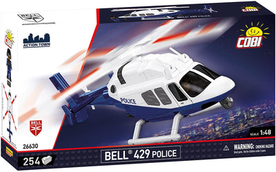 Bell 429 police helicopter brick model - COBI 26630 - 254 bricks Planes Cobi 