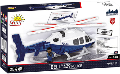 Bell 429 police helicopter brick model - COBI 26630 - 254 bricks Planes Cobi 