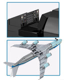 Boeing 747 Air Force One brick plane model - COBI 26610A - 1088 bricks Planes COBI 