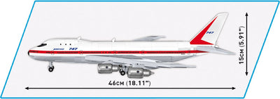 Boeing 747 First Flight 1969 brick plane model - COBI 26609 - 1051 bricks Planes COBI 