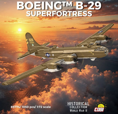 Boeing B-29 Superfortress brick plane model - COBI 5774 - 1050 bricks Planes Cobi 