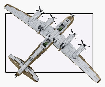 Boeing B-29 Superfortress brick plane model - COBI 5774 - 1050 bricks Planes Cobi 