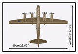 Boeing B-29 Superfortress brick plane model - COBI 5774 - 1050 bricks Planes Cobi 