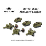 Brickskrieg British 25pdr artillery box set Homeware Brickskrieg 