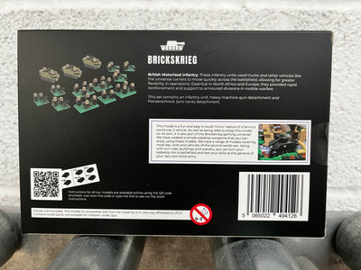 Brickskrieg British Motorised Infantry Box Set Homeware Brickskrieg 