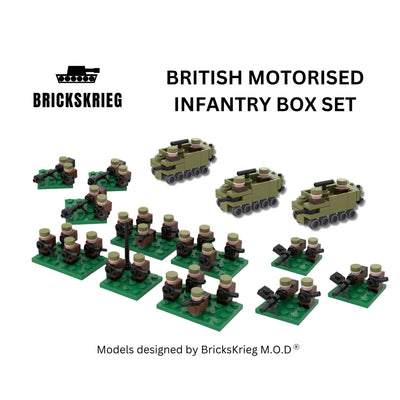 Brickskrieg British Motorised Infantry Box Set Homeware Brickskrieg 
