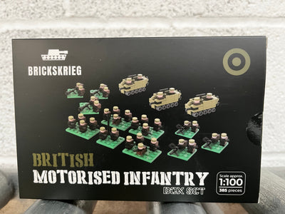 Brickskrieg British Motorised Infantry Box Set Homeware Brickskrieg 