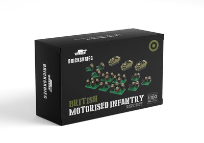 Brickskrieg British Motorised Infantry Box Set Homeware Brickskrieg 