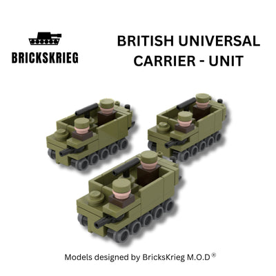 Brickskrieg British Motorised Infantry Box Set Homeware Brickskrieg 