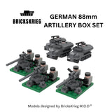 Brickskrieg German 88mm artillery box set Homeware Brickskrieg 