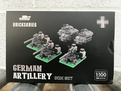Brickskrieg German 88mm artillery box set Homeware Brickskrieg 