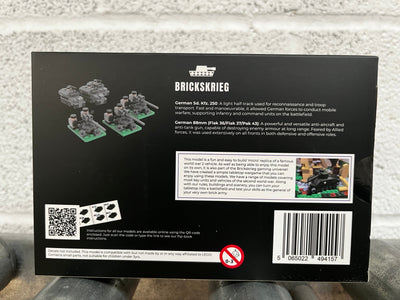 Brickskrieg German 88mm artillery box set Homeware Brickskrieg 