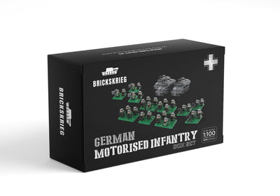 Brickskrieg German Motorised Infantry Box Set Homeware Brickskrieg 