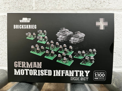 Brickskrieg German Motorised Infantry Box Set Homeware Brickskrieg 