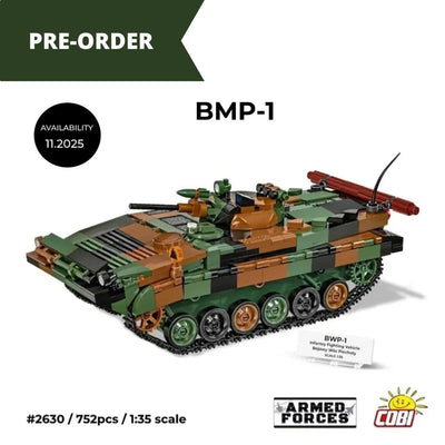 BWP-1 infantry fighting vehicle brick model - COBI 2630 - 752 bricks Other Military Cobi 
