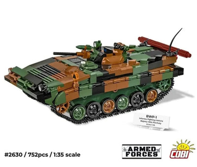 BWP-1 infantry fighting vehicle brick model - COBI 2630 - 752 bricks Other Military Cobi 