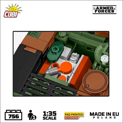 BWP-1 infantry fighting vehicle brick model - COBI 2630 - 756 bricks Other Military Cobi 