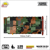 BWP-1 infantry fighting vehicle brick model - COBI 2630 - 756 bricks Other Military Cobi 
