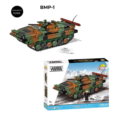 BWP-1 infantry fighting vehicle brick model - COBI 2630 - 756 bricks Other Military Cobi 