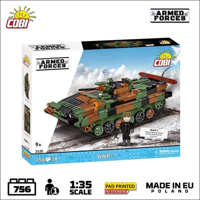 BWP-1 infantry fighting vehicle brick model - COBI 2630 - 756 bricks Other Military Cobi 