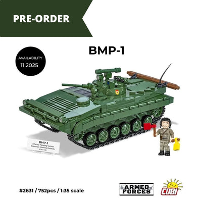 BWP-1 infantry fighting vehicle brick model - COBI 2631 - 752 bricks Other Military Cobi 