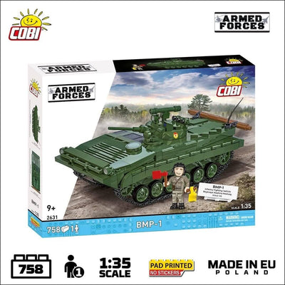 BWP-1 infantry fighting vehicle brick model - COBI 2631 - 752 bricks Other Military Cobi 