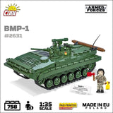 BWP-1 infantry fighting vehicle brick model - COBI 2631 - 752 bricks Other Military Cobi 