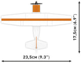 Cessna 172 Skyhawk brick plane model - COBI 26623 - 162 bricks Planes Cobi 