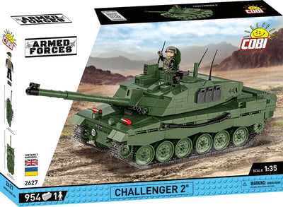 Challenger 2 brick tank model - COBI 2627 - 950 bricks Tank COBI 