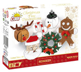 Christmas Reindeer brick model decoration - COBI 20014 - 67 bricks Christmas decoration COBI 