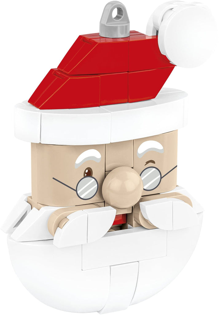 Santa Brick Christmas Santa brick model decoration - COBI 20011 - 74 bricks ...