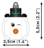Christmas Snowman brick model decoration - COBI 20012 - 59 bricks Christmas decoration COBI 