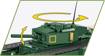 Churchill MK.IV brick tank model - COBI 3128 - 668 bricks Tank Cobi 