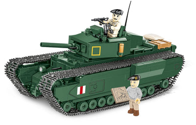 Churchill MK.IV brick tank model - COBI 3128 - 668 bricks Tank Cobi 